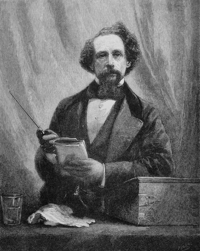 Charles Dickens by English School